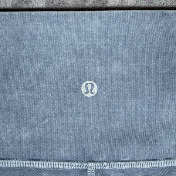 Lululemon Wunder Under High-Rise Tight 28” Washed Moon Blue Size 6 - Picture 2 of 4